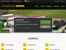 Tablet Screenshot of horvat-sp.com